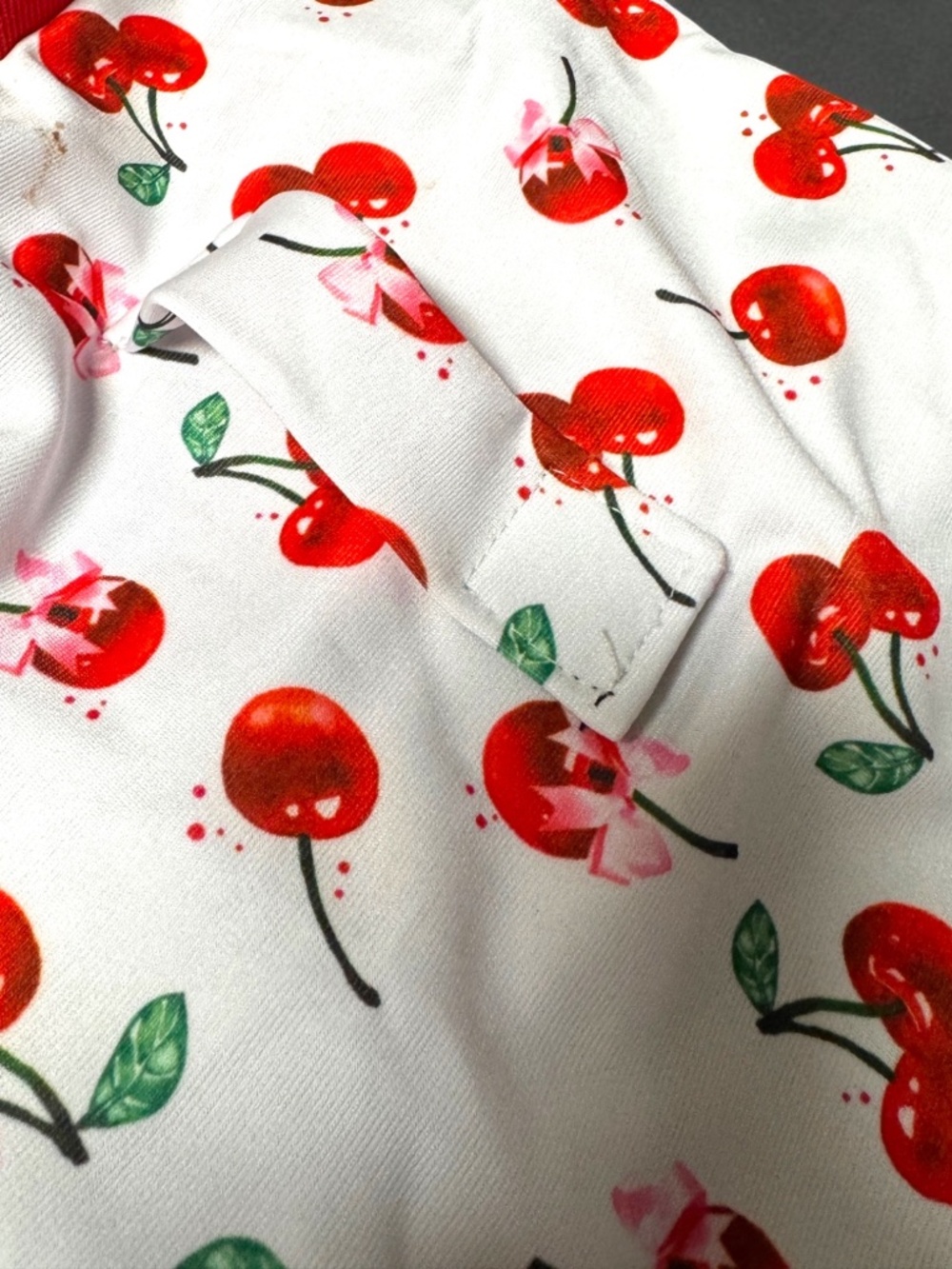 Dog Recovery Suit Small Cherry Print Surgery Onesie NWOT - Picture 16 of 16